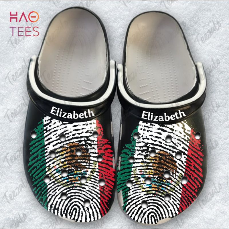 DNA Mexico Flag Mexican Gift Clogs Shoes DNA Mexico Flag Mexican Gift Clogs Shoes