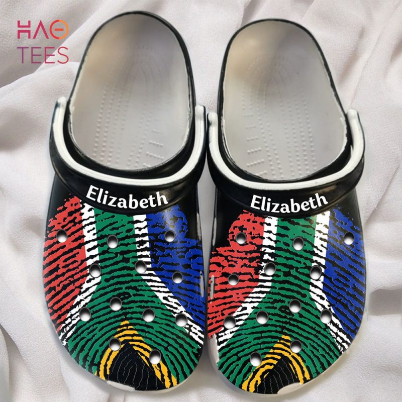 DNA South Africa Flag Gift Personalized Clogs Shoes DNA South Africa Flag Gift Personalized Clogs Shoes