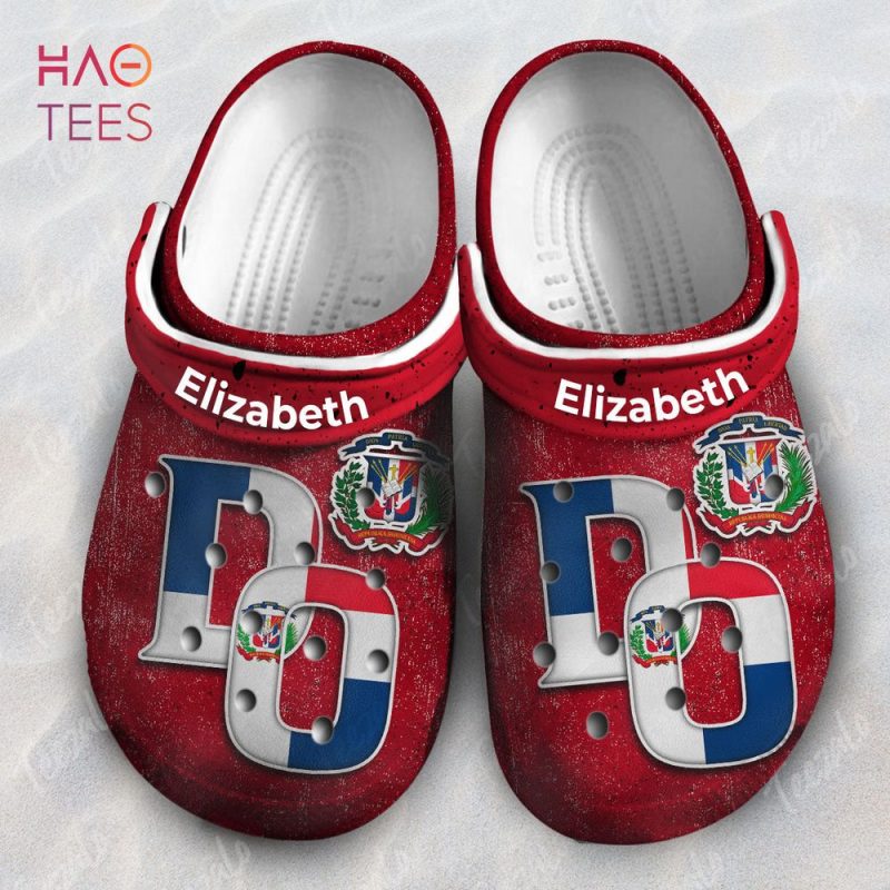 DO Dominican Flag Symbol Personalized Clogs Shoes DO Dominican Flag Symbol Personalized Clogs Shoes
