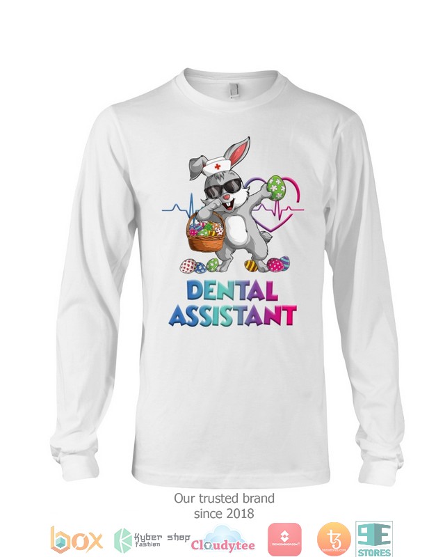 Dabbing Bunny Dental Assistant Shirt Dabbing Bunny Dental Assistant Shirt