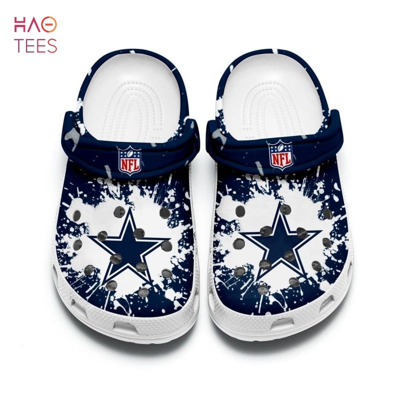 Dallas Cowboys Custom For Nfl Fans Crocs Clog Shoes Dallas Cowboys Custom For Nfl Fans Crocs Clog Shoes