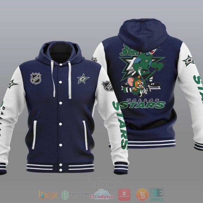Dallas-Stars-Nhl-Tom-And-Jerry-Baseball-Hoodie-Jacket-3