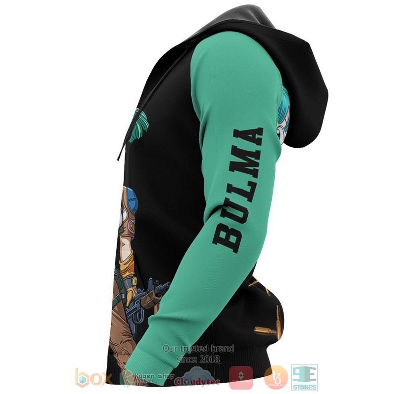 Dbz Bulma Dragon Ball Anime 3D Hoodie Dbz Bulma Dragon Ball Anime 3D Hoodie