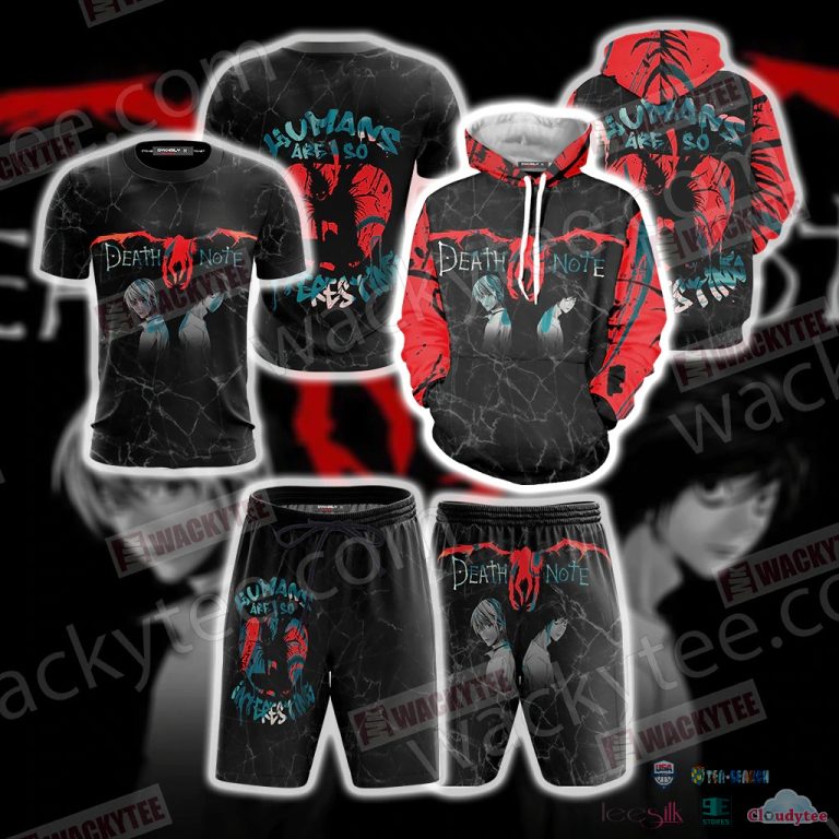 Death-Note-Humans-Are-So-Interesting-3D-Hoodie-T-Shirt-1
