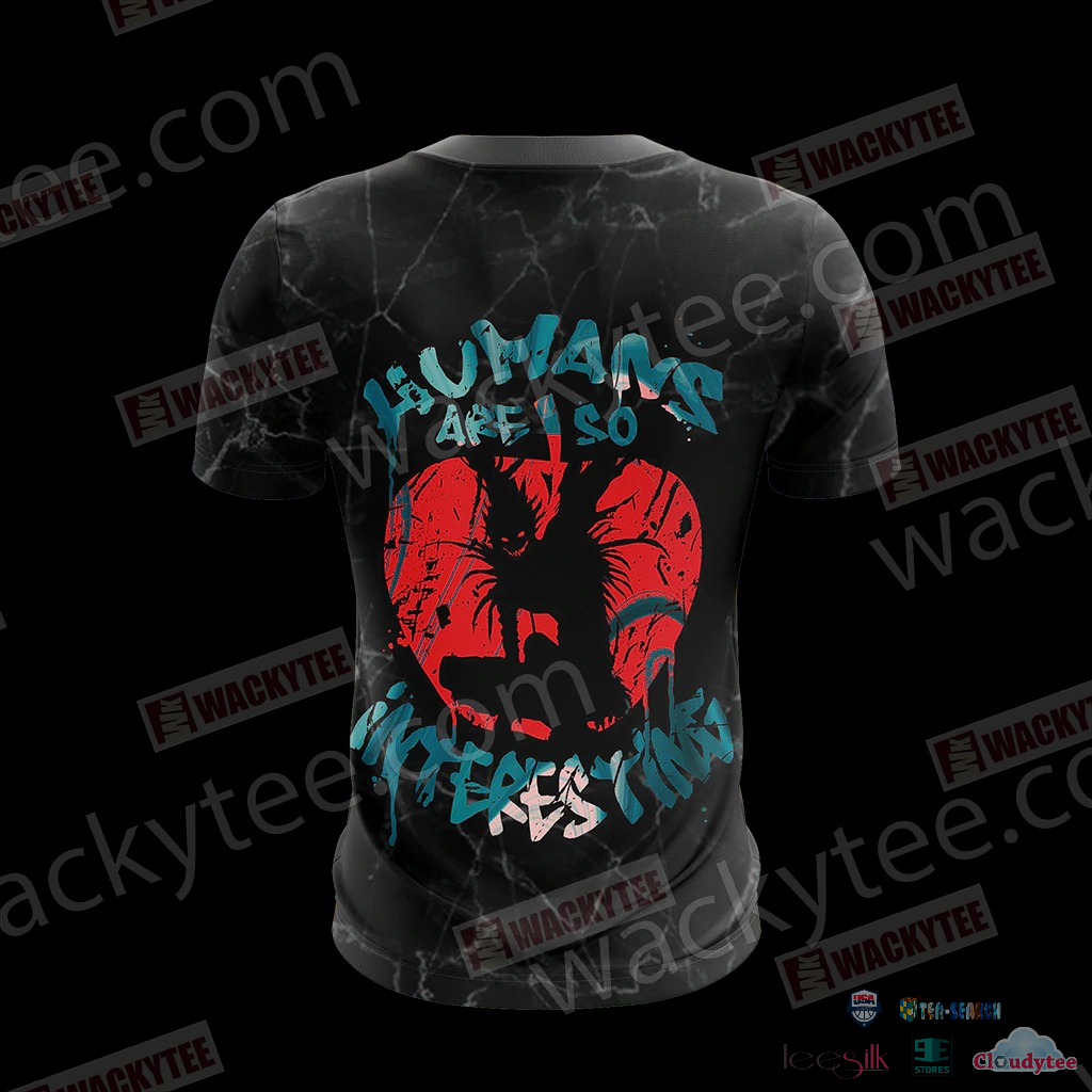 Death Note Humans Are So Interesting 3D Hoodie T-Shirt Death Note Humans Are So Interesting 3D Hoodie T-Shirt