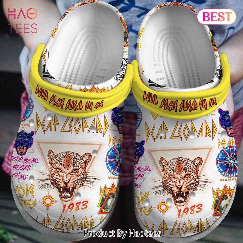 Def Leppard Music Crocs Crocband Clogs Shoes Comfortable For Men Women and Kids Def Leppard Music Crocs Crocband Clogs Shoes Comfortable For Men Women and Kids