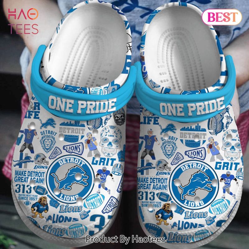 Detroit Lions NFL Sport Crocs Crocband Clogs Shoes Comfortable For Men Women and Kids Exclusive Detroit Lions NFL Sport Crocs Crocband Clogs Shoes Comfortable For Men Women and Kids Exclusive