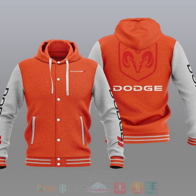 Dodge Car Baseball Jacket Hoodie Dodge Car Baseball Jacket Hoodie