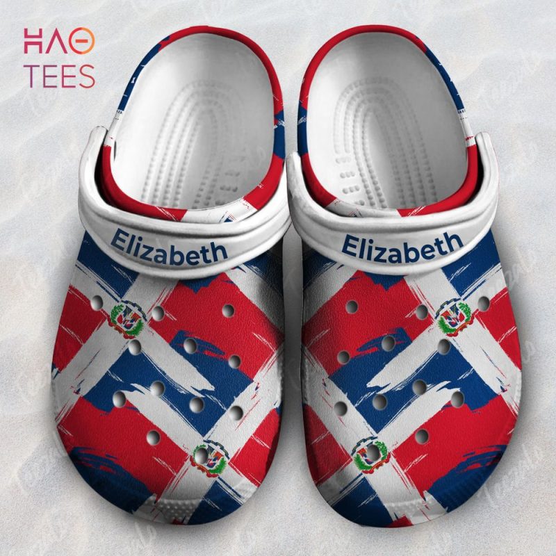 Dominican Flag Personalized Clogs Shoes With Pride Dominican Flag Personalized Clogs Shoes With Pride