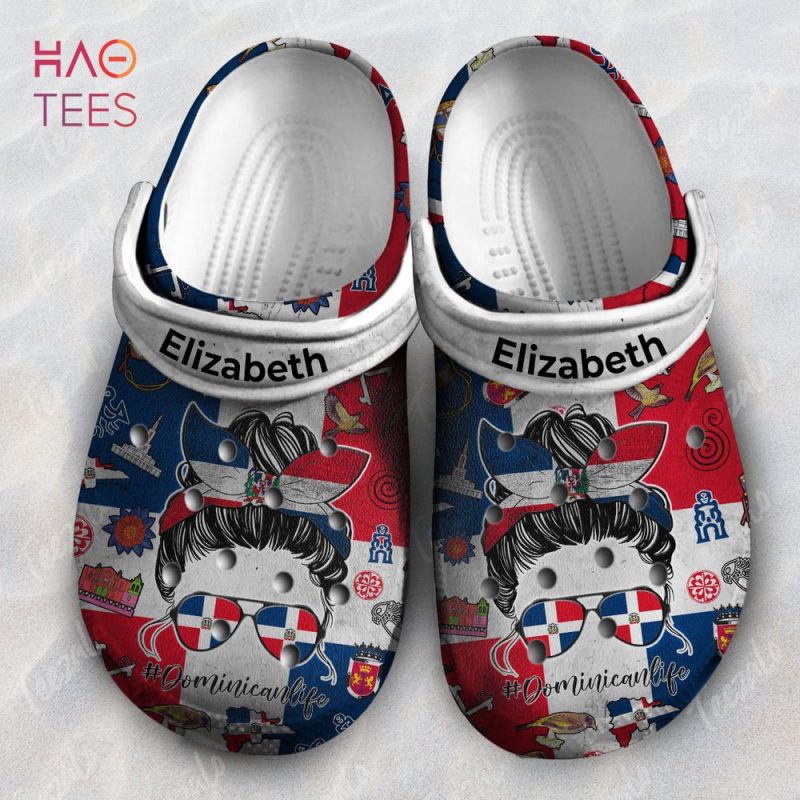 Dominican Life Flag Symbol Personalized Clogs Shoes Dominican Life Flag Symbol Personalized Clogs Shoes