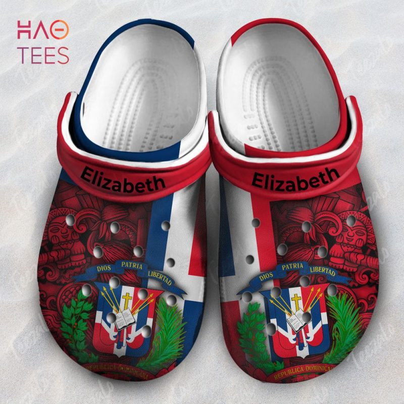 Dominican Roots Flag Heritage Personalized Clogs Shoes Dominican Roots Flag Heritage Personalized Clogs Shoes
