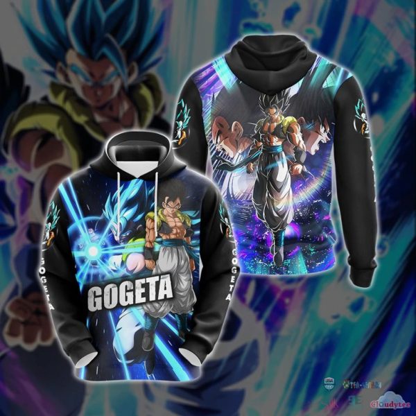 Gogeta blue hoodie hotsell