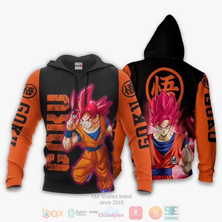 Dragon-Ball-Goku-Saiyan-God-Anime-3D-Hoodie-Bomber-Jacket-3