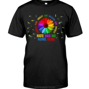 Dragonfly Hate Has No Home Here Hoodie