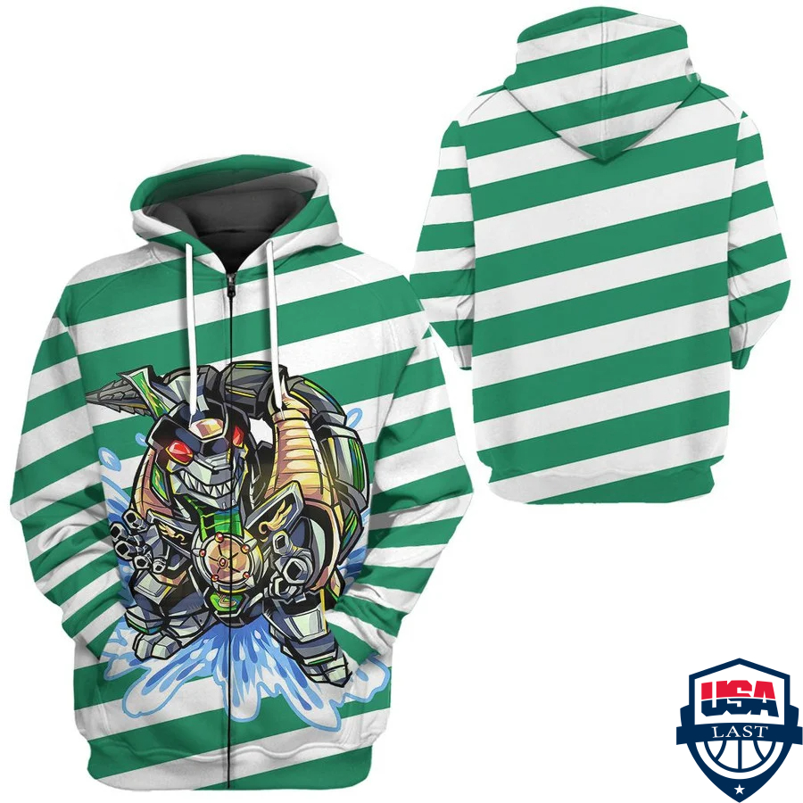 Dragonzord 3D Hoodie Apparel Dragonzord 3D Hoodie Apparel