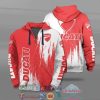 Ducati Ver 2 All Over Printed T-Shirt Hoodie