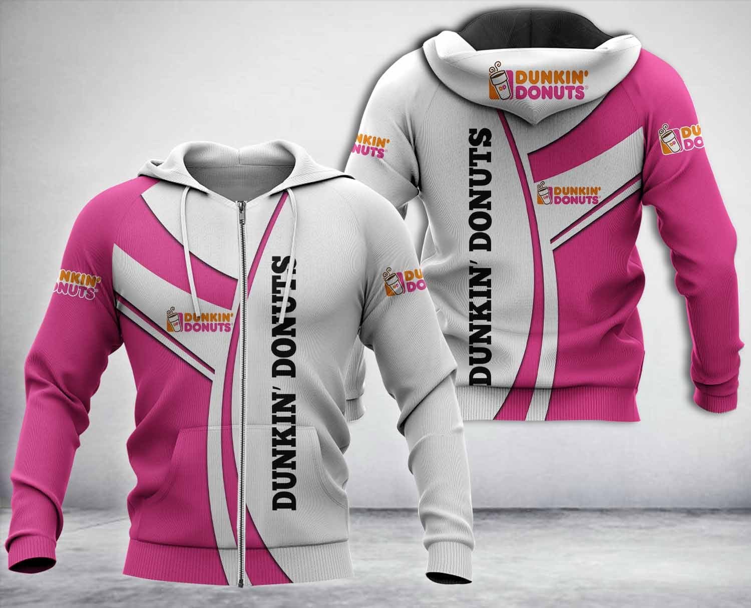 Dunkin-Donuts-Company-Hoodie-Zip-Hoodie-2