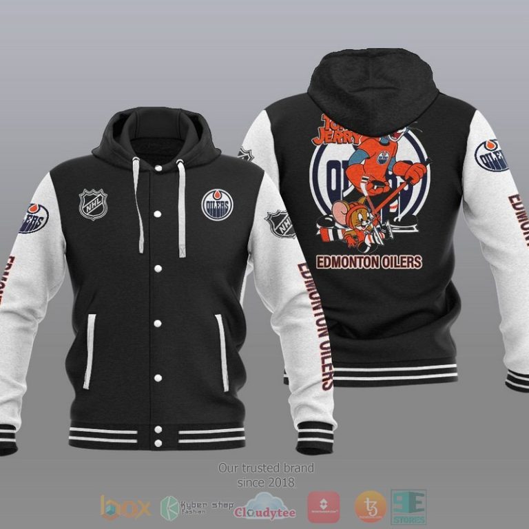 Edmonton-Oilers-Nhl-Tom-And-Jerry-Baseball-Hoodie-Jacket-1