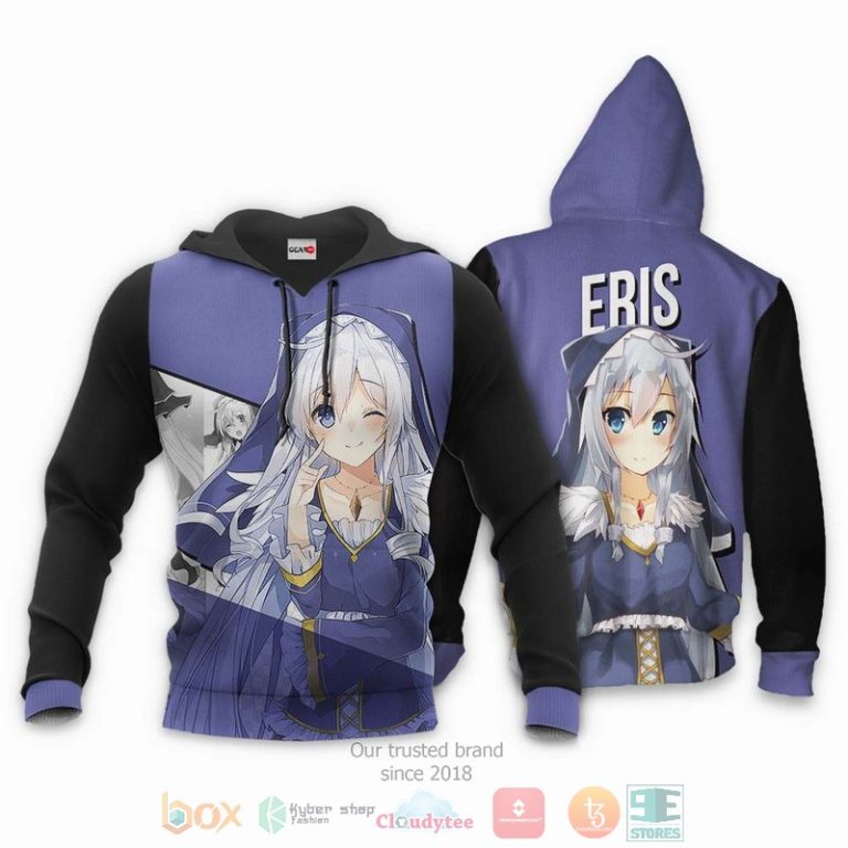 Eris-Konosuba-Anime-3D-Hoodie-Bomber-Jacket-3