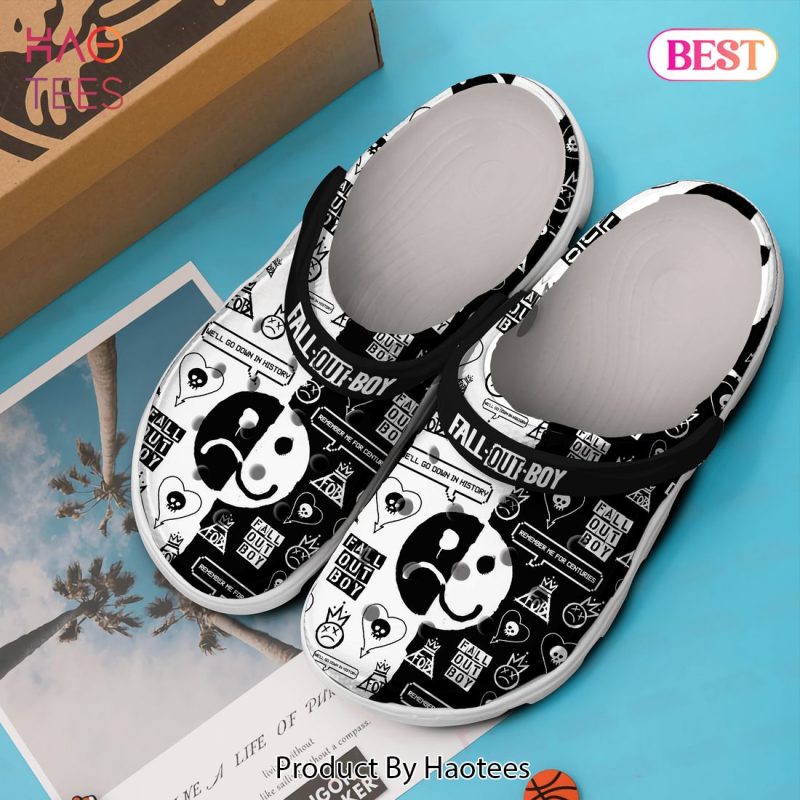 Fall Out Boy Music Crocs Crocband Clogs Shoes Comfortable For Men Women and Kids Exclusive Fall Out Boy Music Crocs Crocband Clogs Shoes Comfortable For Men Women and Kids Exclusive