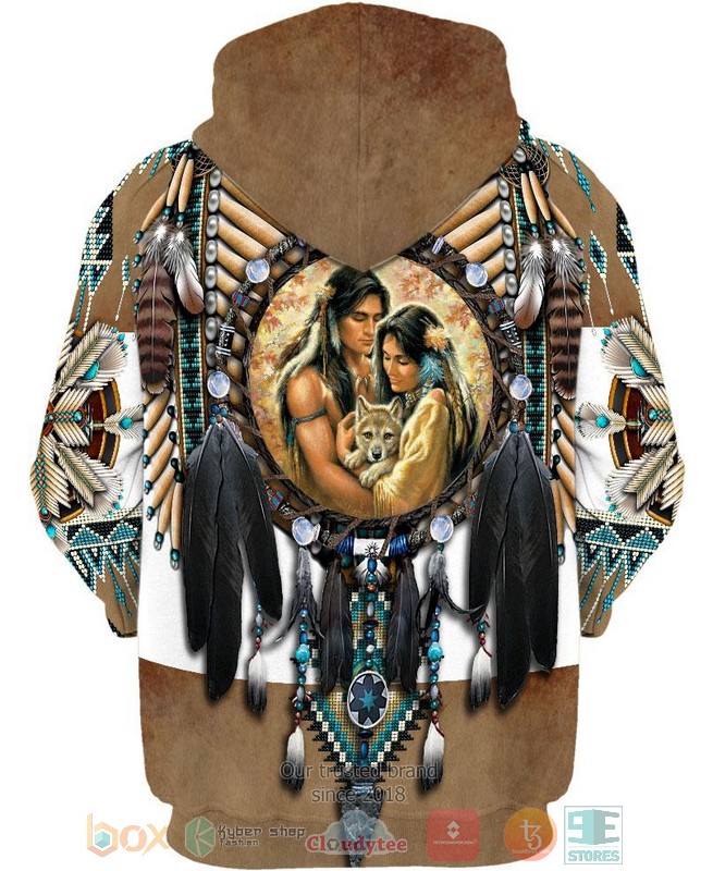 Family-Feather-Native-Motifs-3D-Shirt-Hoodie-2-1