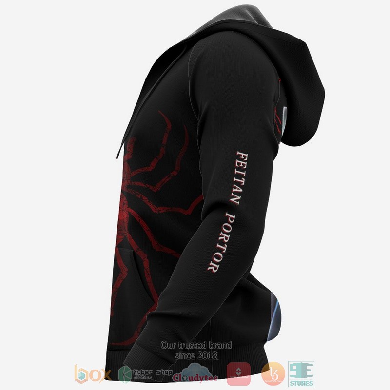 Feitan Phantom Troupe Anime Hunter X Hunter 3D Hoodie Feitan Phantom Troupe Anime Hunter X Hunter 3D Hoodie