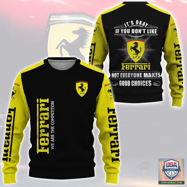 Ferrari We Are The Competition 3D All Over Print Hoodie Ferrari We Are The Competition 3D All Over Print Hoodie
