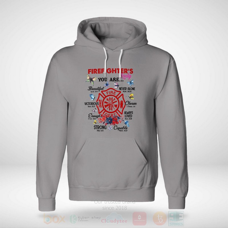 Firefighter’S Lady Hoodie Firefighter’S Lady Hoodie