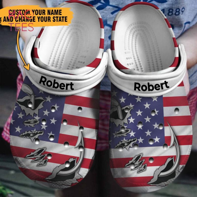 Fishing Lovers Personalized Clogs Shoes Fishing Lovers Personalized Clogs Shoes