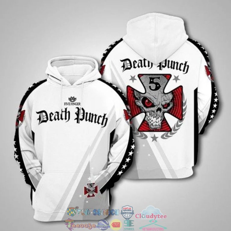 Five Finger Death Punch Band 3D Hoodie Hot Sale 2024