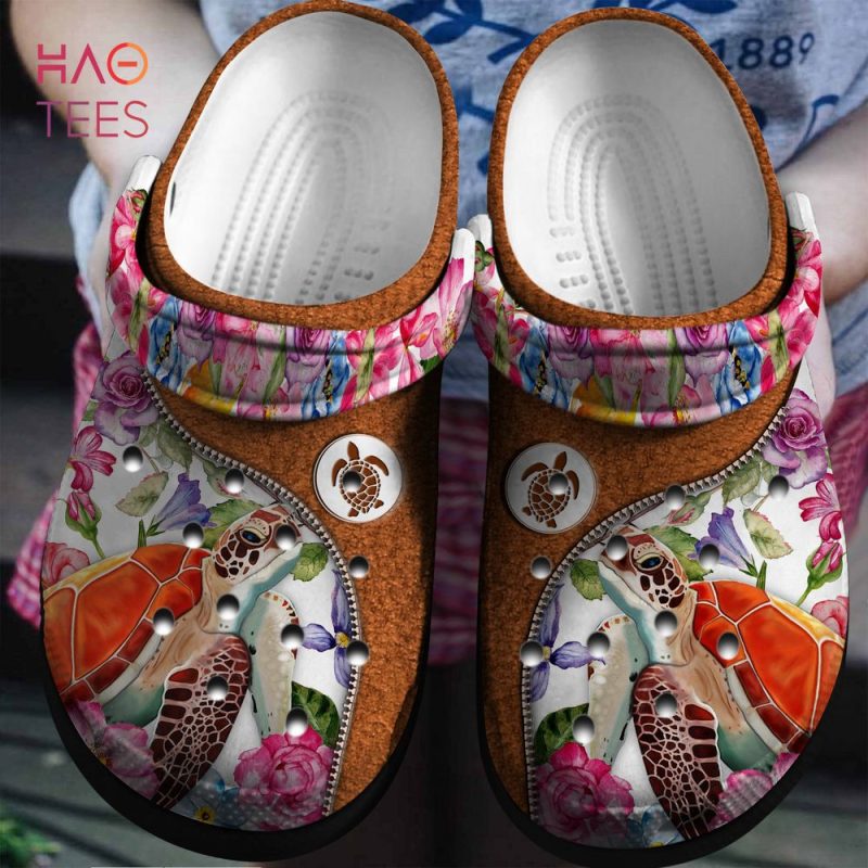 Flowers And Turtle Clogs Shoes Flowers And Turtle Clogs Shoes