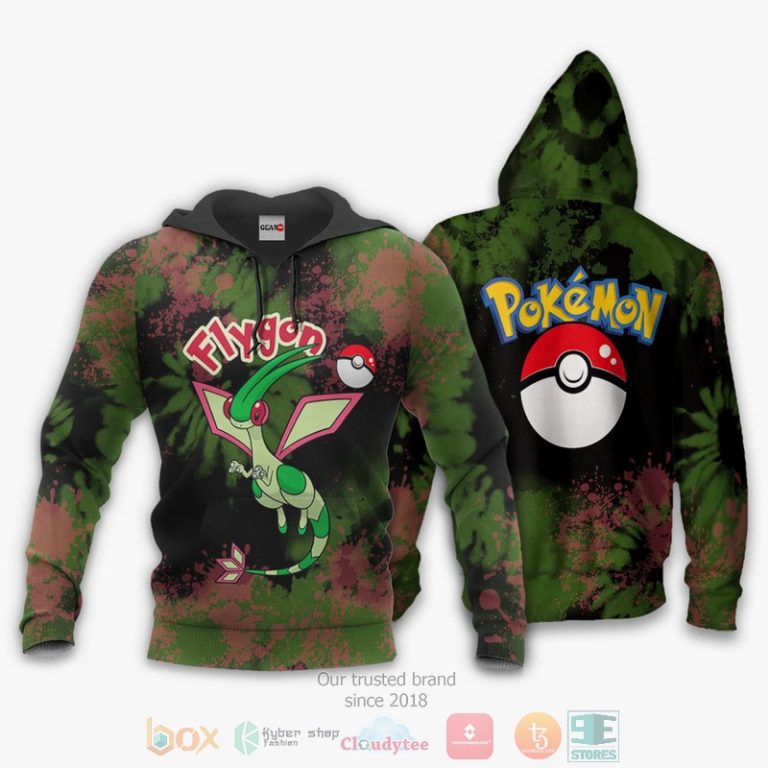 Flygon-Pokemon-Anime-Tie-Dye-Style-3D-Hoodie-Bomber-Jacket-3
