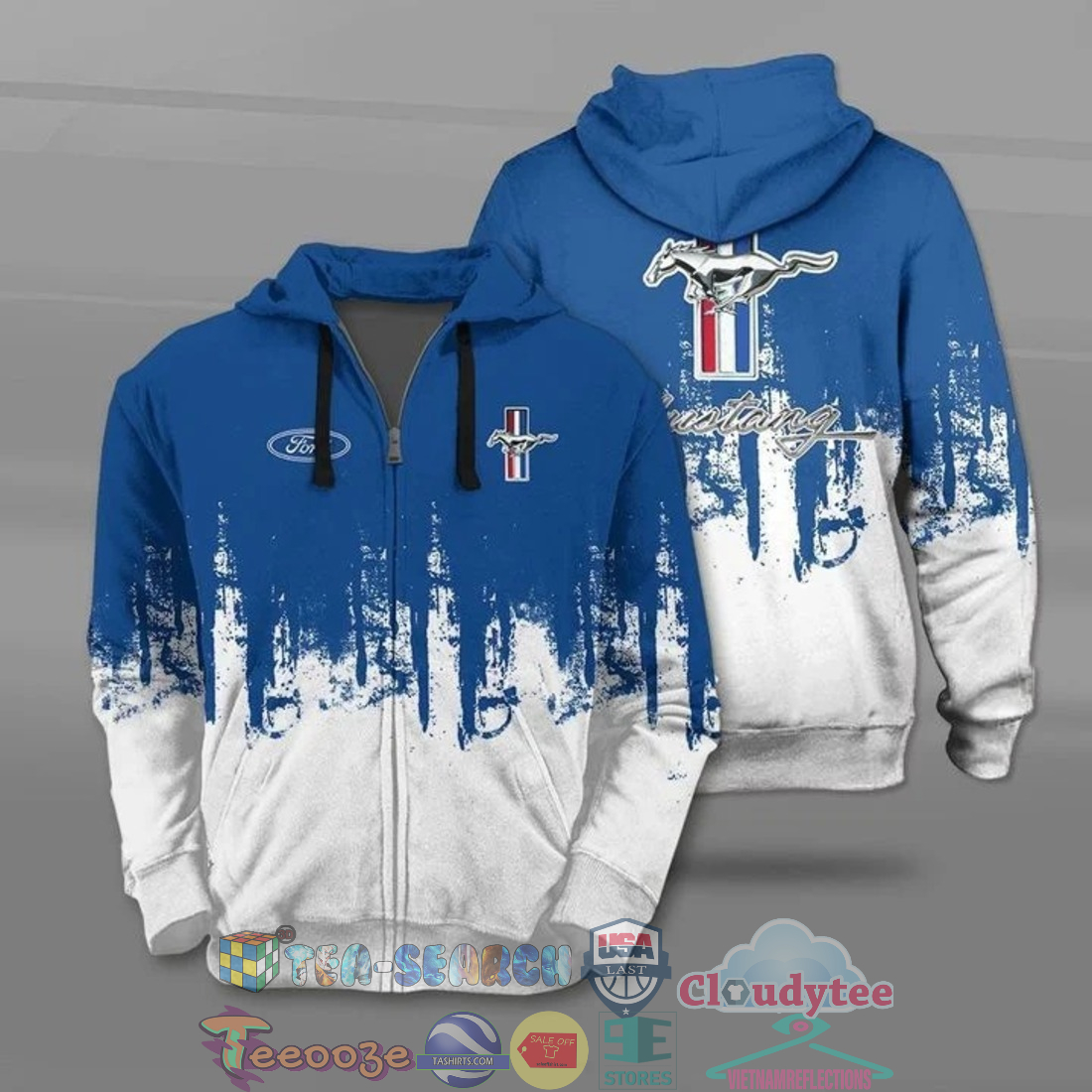 Ford Mustang Ver 2 All Over Printed T-Shirt Hoodie Ford Mustang Ver 2 All Over Printed T-Shirt Hoodie