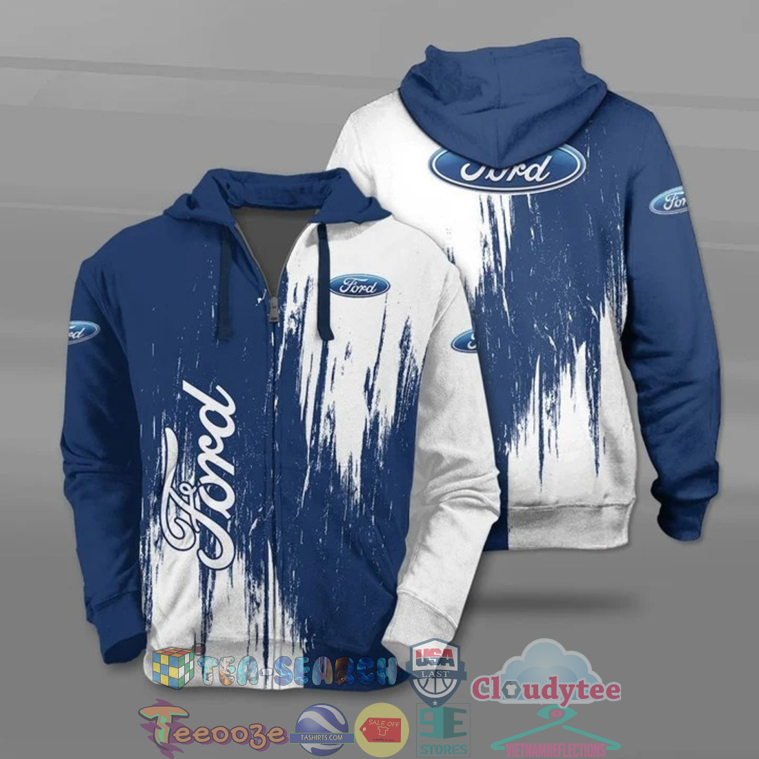 Ford Ver 4 All Over Printed T-Shirt Hoodie Ford Ver 4 All Over Printed T-Shirt Hoodie