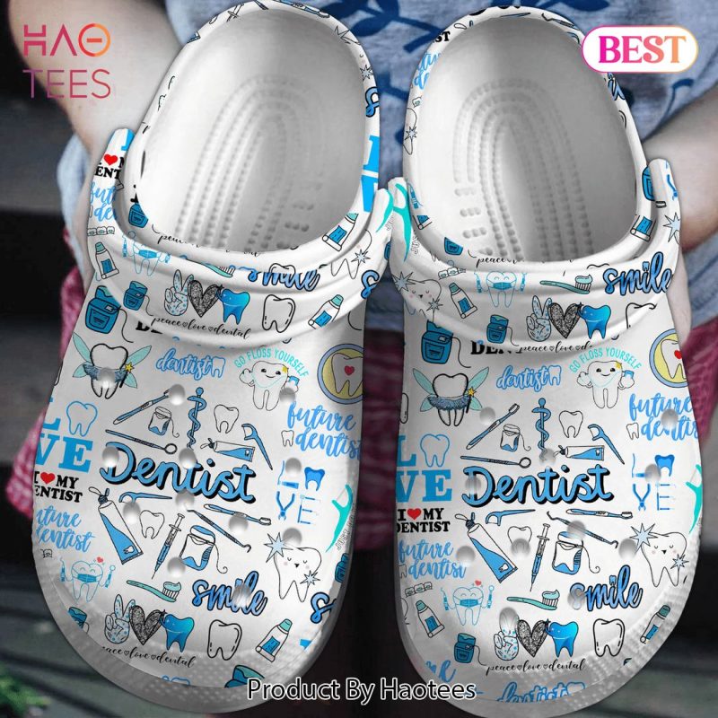 Future Dentist Life Crocs Crocband Clogs Shoes Comfortable For Men Women and Kids Future Dentist Life Crocs Crocband Clogs Shoes Comfortable For Men Women and Kids