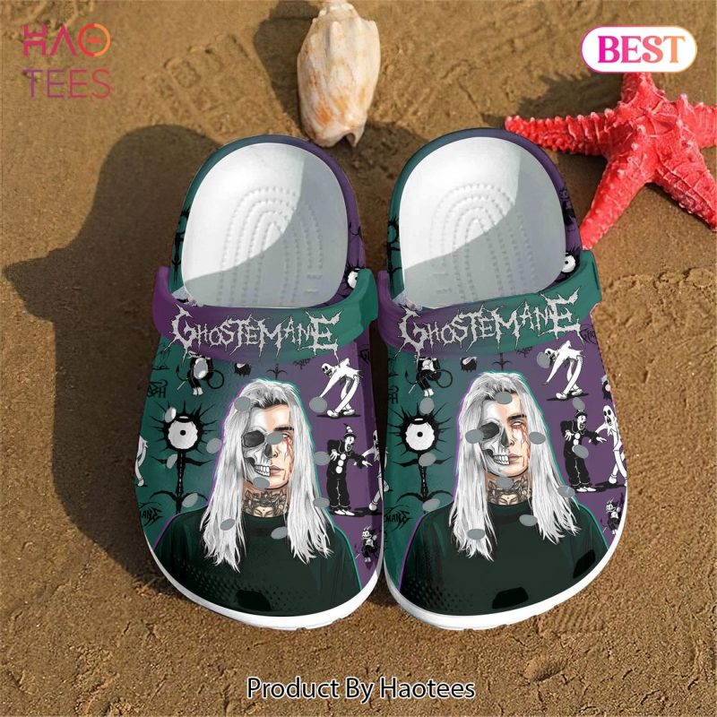 GHOSTEMANE Music Crocs Crocband Clogs Shoes Comfortable For Men Women and Kids GHOSTEMANE Music Crocs Crocband Clogs Shoes Comfortable For Men Women and Kids