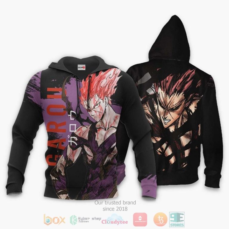 Garou-One-Punch-Man-Anime-3D-Hoodie-Bomber-Jacket-3