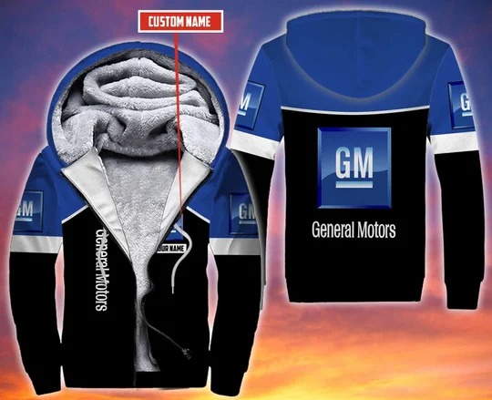 General Motors Personalized Fleece 3D Hoodie General Motors Personalized Fleece 3D Hoodie