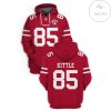 George Kittle No 85 San Francisco 49Ers Hoodie