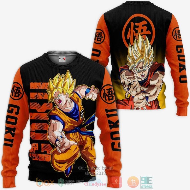 Goku super saiyan hoodie sales