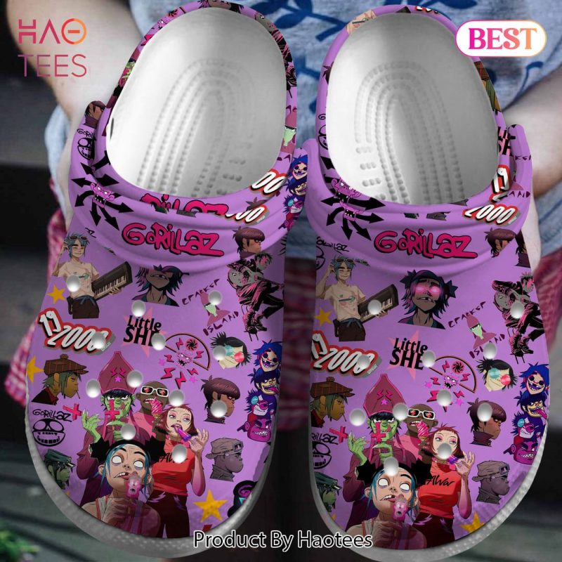 Gorillaz Music Crocs Crocband Clogs Shoes Comfortable For Men Women and Kids Gorillaz Music Crocs Crocband Clogs Shoes Comfortable For Men Women and Kids