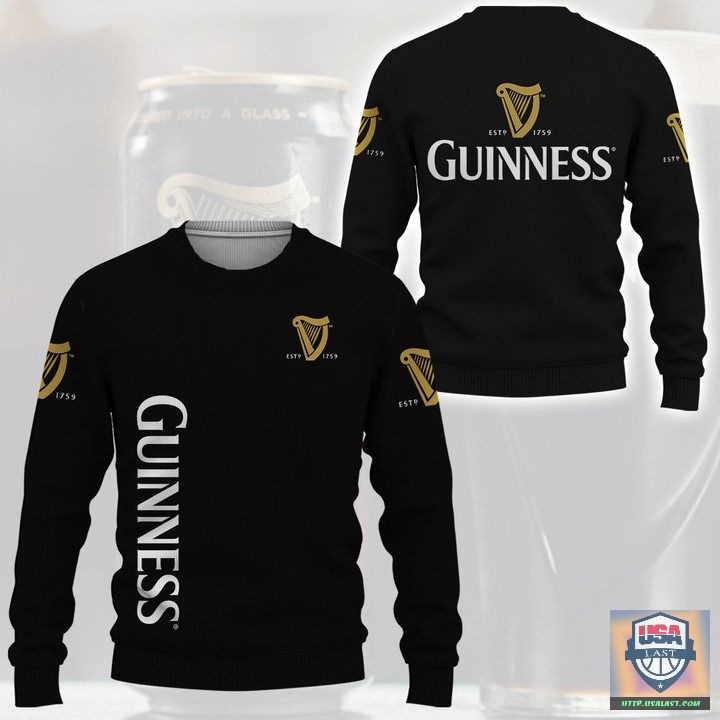Guinness Beer 3D All Over Print Hoodie T-Shirt Guinness Beer 3D All Over Print Hoodie T-Shirt