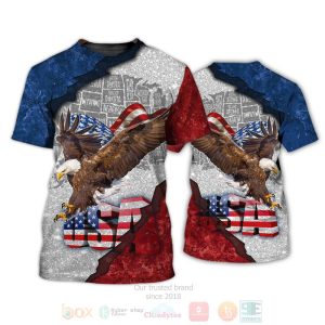 Happy 4Th Of July Independence Day 3D Hoodie