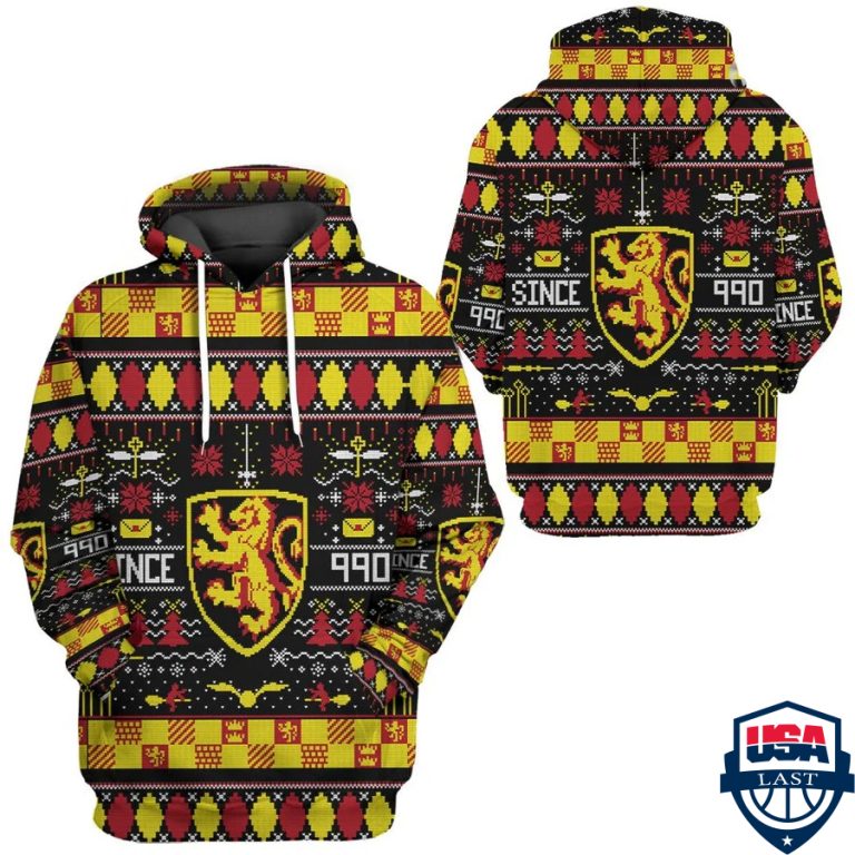 Harry-Potter-Gryffindor-House-Ugly-Pattern-3D-Hoodie-Apparel-1