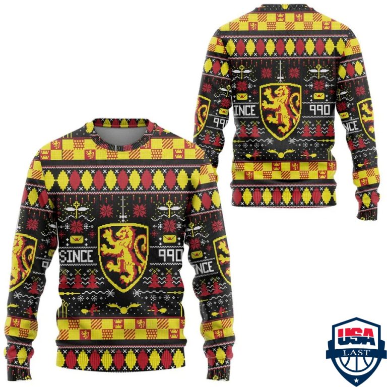 Harry-Potter-Gryffindor-House-Ugly-Pattern-3D-Hoodie-Apparel-3