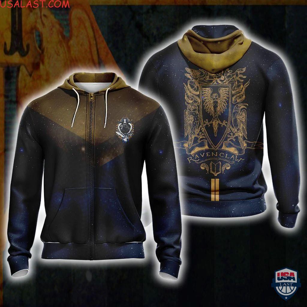 Harry Potter Hogwarts House Ravenclaw 3D Hoodie T Shirt Hot Sale 2024