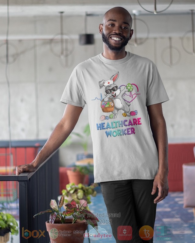 Healthcare-Worker-Bunny-Dabbing-Shirt-Hoodie-3