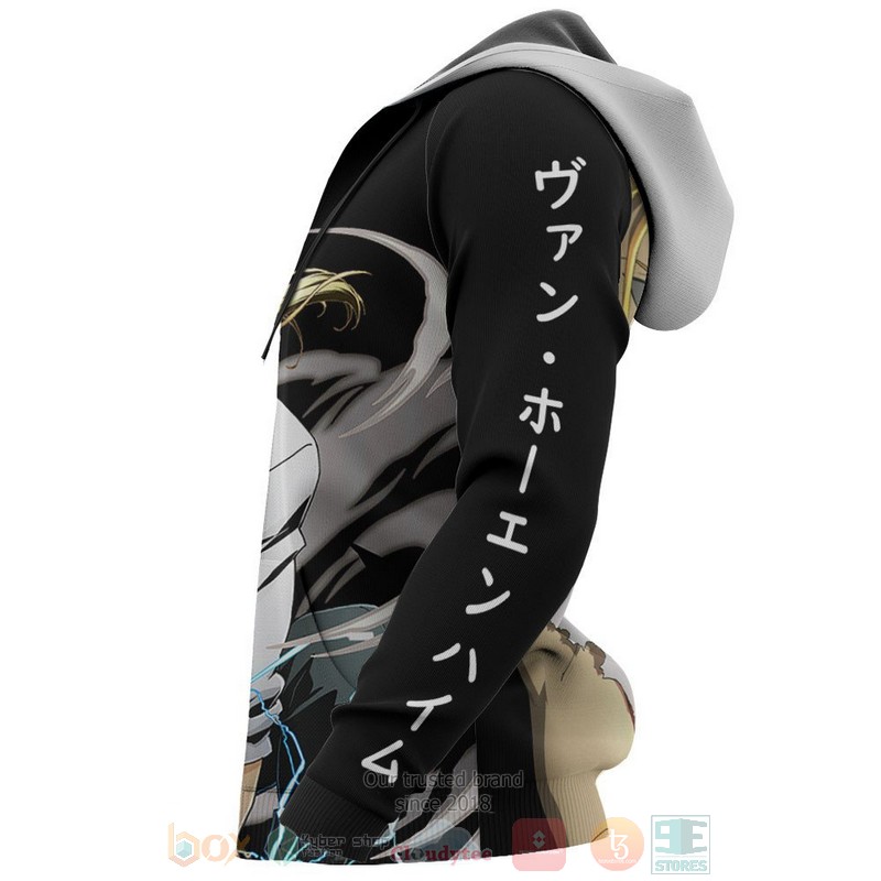 Hohenheim Van Custom Fullmetal Alchemist Anime 3D Hoodie Hohenheim Van Custom Fullmetal Alchemist Anime 3D Hoodie