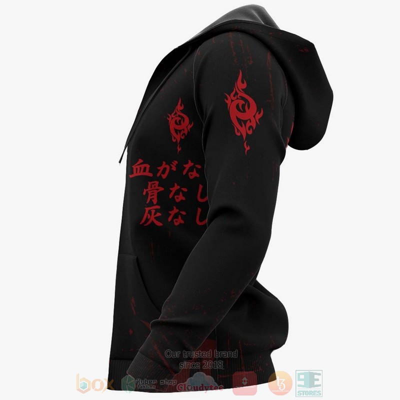 Homra No Blood! No Bone! No Ash Custom K Project 3D Hoodie Homra No Blood! No Bone! No Ash Custom K Project 3D Hoodie