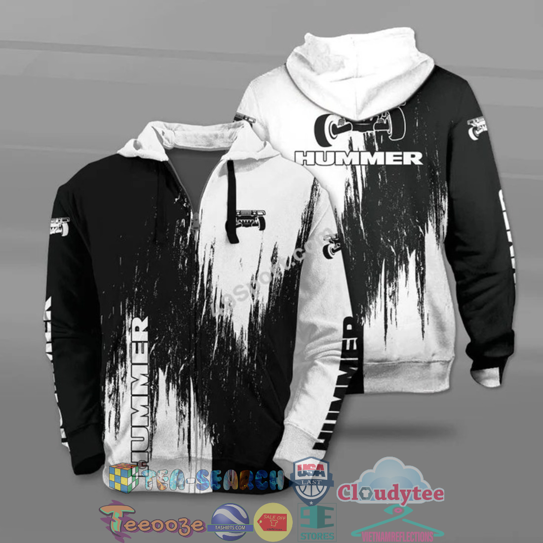 Hummer All Over Printed T Shirt Hoodie Hot Sale 2024